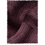 Verge Furrow Rug Purple