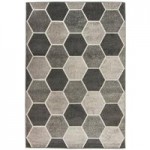 Visiona Aspect Hive Rug Grey