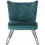 Tarnby Chair – Teal Blue