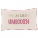 Dream Like A Unicorn Cushion Pink