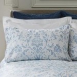 Dorma Remington Housewife Pillowcase Pair Blue