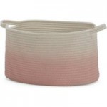 Pink Ombre Storage Basket Pink