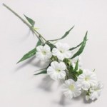 78cm Petunia White Spray White