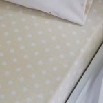Daisy Mouse Fitted Sheet Yellow