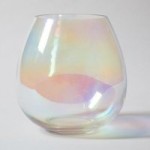 5A Fifth Avenue Lustre Round Vase Clear