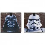 Disney Star Wars Pack of 2 Collapsible Storage Boxes Black
