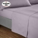 Non Iron Plain Dye Lavender Flat Sheet Purple