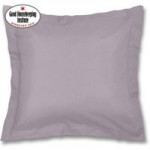 Non Iron Plain Dye Lavender Continental Square Pillowcase Purple