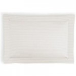 Fogarty Soft Touch Stripe White Oxford Pillowcase White