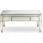 Fitzgerald Mirrored Coffee Table Silver