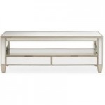 Fitzgerald Mirrored TV Stand Silver