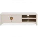 Hanna Oyster Wide TV Stand Oyster