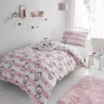 Disney Marie Duvet Cover and Pillowcase Set Pink