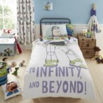 Disney Toy Story Character Reversible Single Duvet Cover and Pillowcase Set White