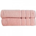 Pack of 2 Blush Bath Towels Pink