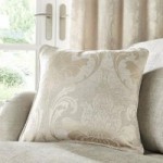 Zahra Champagne Chenille Cushion Champagne