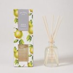 Wax Lyrical Destinations Pear and Freesia 100ml Reed Diffuser Green