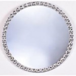 Jewel Circular Mirror Clear