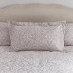 Hemsley Grey Jacquard Oxford Pillowcase Grey