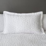 Pebble White Jacquard Oxford Pillowcase White