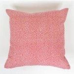Polka Dot Coral Cushion Coral (Pink)