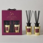 5A Fifth Avenue Rose and Oud Set of 2 80ml Diffusers Purple
