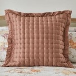 Dorma Ophelia Ginger Continental Square Pillowcase Ginger
