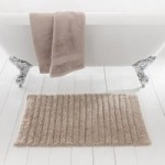 Ribbed Mushroom Bath Mat Mushroom (Natural)