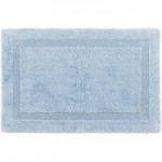 Dorma Silk Blend Sky Bath Mat Blue