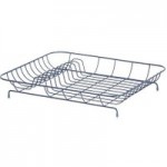 Wire Matt Navy Dish Drainer Navy