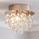 Torto Rose Gold Ceiling Fitting Rose Gold