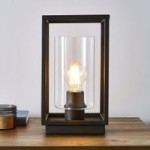 London 1 Light Bronze Table Lamp Bronze