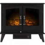 Woodhouse Electric Stove in Black Black