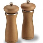 Cole & Mason Forest Wooden Salt and Pepper Mill Set Brown