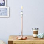 Frea Copper Table Lamp Base Copper