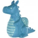 Knights and Dragons Dragon Money Box Blue