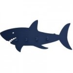 Shark Set of Hooks Blue