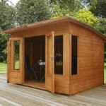 10ft x 8ft Winchester Helios Summerhouse Natural
