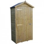 1ft x 3ft Winchester Wooden Sentry Shed Natural
