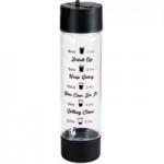 Daily Tracker 670ml Water Bottle Multi coloured