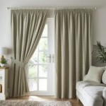 Delamere Green Jacquard Pencil Pleat Curtains Green