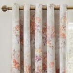 Dorma Grasmere Blackout Eyelet Curtains MultiColoured