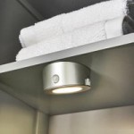 Status Angled Rechargeable Integrated LED Spotlight Silver