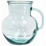 Recycled Glass Jug Clear