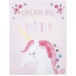 Unicorn Canvas Pink