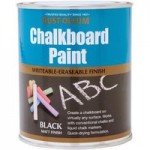 Rust-Oleum Black Chalkboard Paint 750ml Black
