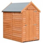 6ft x 4ft Shire Overlap Value Shed Green