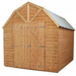 10ft x 8ft Winchester Dutch Style Shed Natural