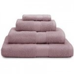 Dorma Silk Blend Heather Towel Purple