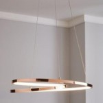 Menton Copper Infinity Integrated LED Ceiling Fitting Copper